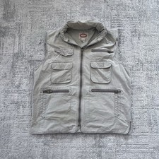 1980s Banana Republic True Vintage utility safari mesh vest size XL men s