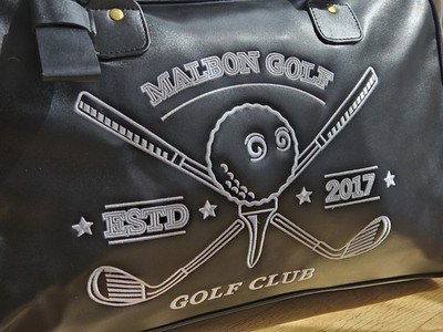 Malbon ゴルフバッグ ダッフルバッグ Malbon Golf California Original Black Travel Boston Duffle Bag | eBay