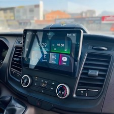 Apple Carplay Android 15 For 2020-2024 Ford Transit 150 250 350 Radio Stereo GPS