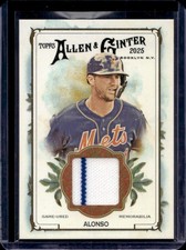 2025 Topps Allen & Ginter Pete Alonso Full-Size Jersey #AGR-PA Mets
