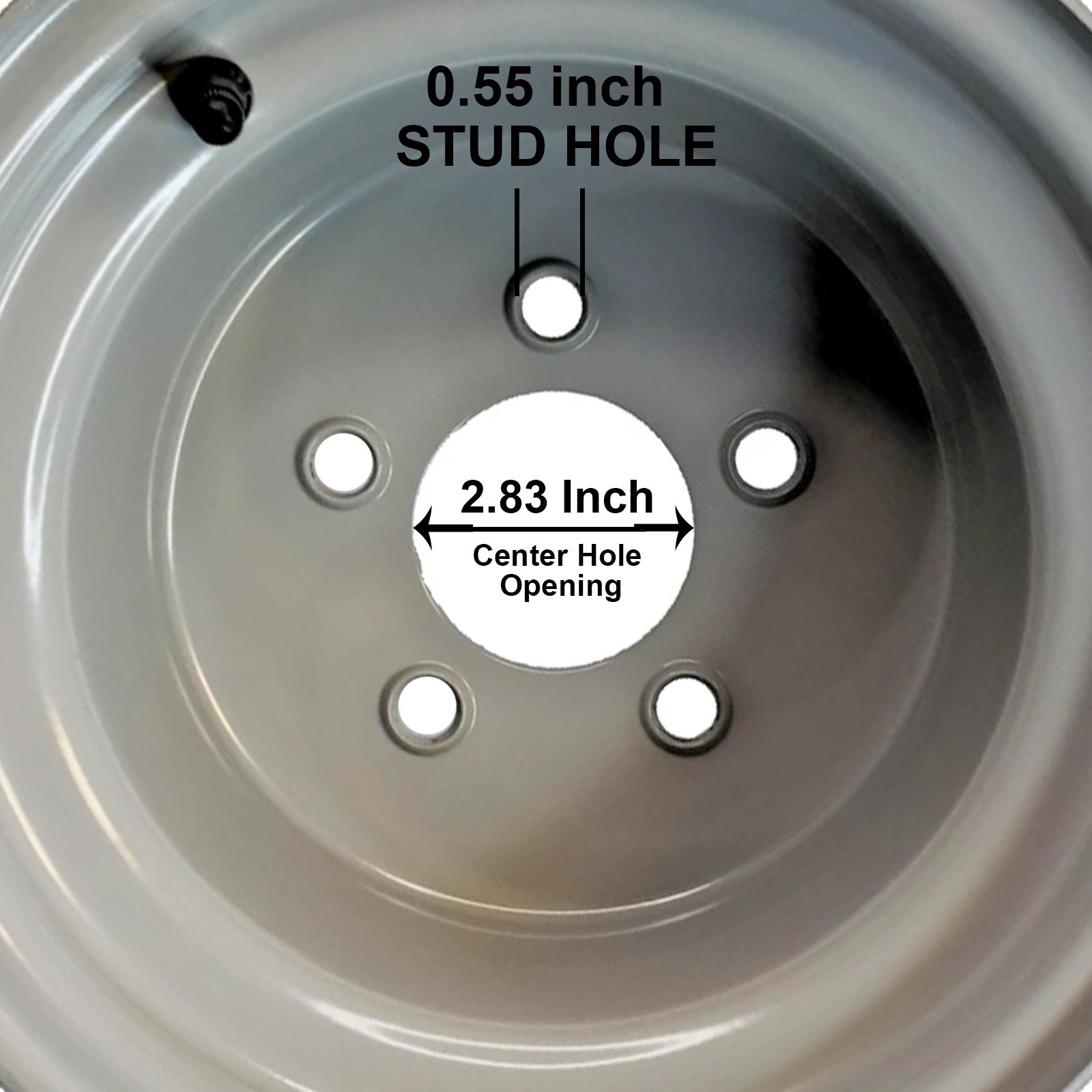 Zero Turn Mower RIM WHEEL 10x8.5 5/4.5 for 20x10-10 20x11-10 20x12-10 tire size