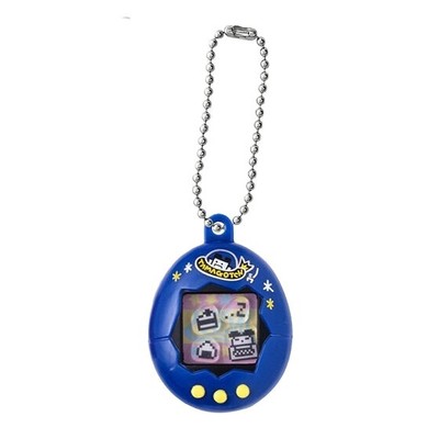 Blue Tamagotchi Shaka Shaka Shaker Charm Collection Capsule toy Gashapon 