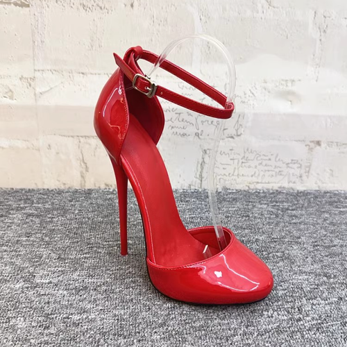 New Women Sexy Super High Heels 16cm Pumps Ankle Strap Stilettos Party Shoes - Picture 11 of 18