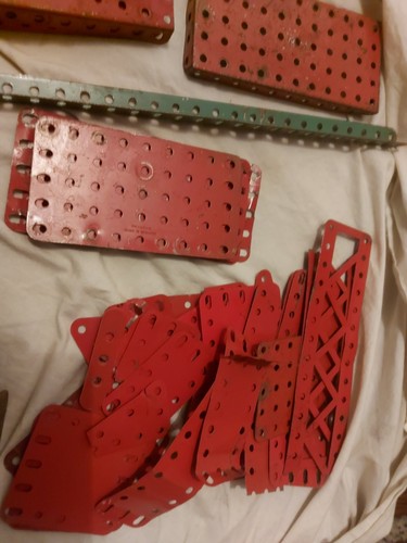 Old Meccano Steam Engine And Small Mixed Lot Meccano Parts - Bild 9 von 9
