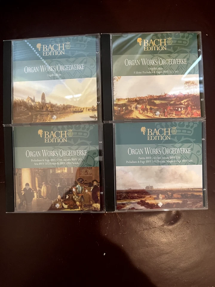 Bach Edition Organ Works Master Hans Fagius 17 CDs Brand New - Bild 4 von 4