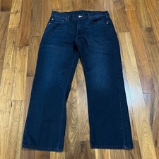 Levi  s 559 Jeans Men  s W36 L30 Blue Dark Wash Relaxed Straight Fit