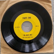 Martin & Lewis  ~ Promo ~ The Caddy~Party Time Label ~ For Adults Only ~ 45 RPM