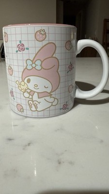 Sanrio My Melody 20oz Ceramic Mug Pink White Microwave Dishwasher Safe SIL-34783