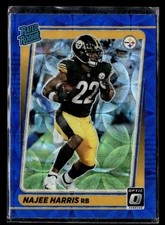 2021 Donruss Optic #213 Blue Scope - Najee Harris - RATED Rookie  Steelers