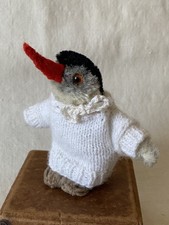 Sweet little Steiff penguin - 9cm/3.5in - c1960s - old/antique/teddy/bear