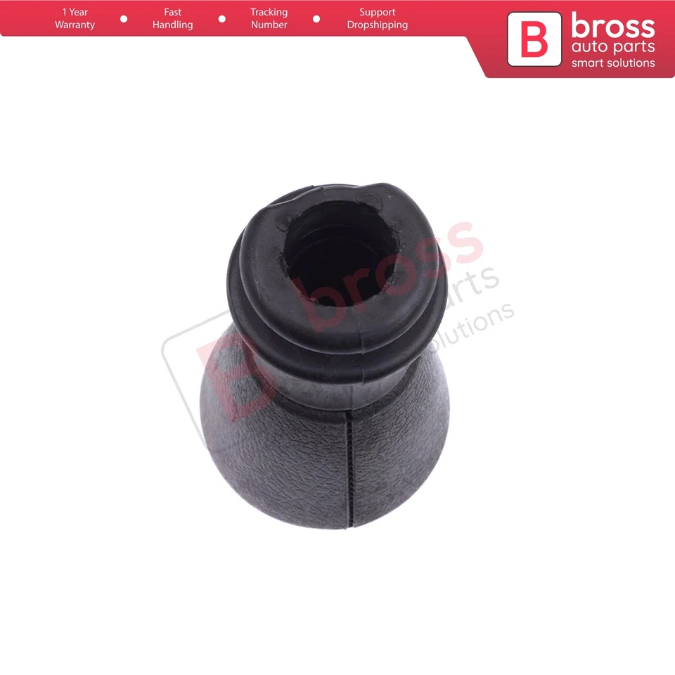 Gear Shift Stick Knob Black Chrome For Peugeot 106 206 206+ 306 406 605 2403AP Foto 3 de 4