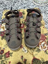 EDDIE BAUER Women Blakely Sandals Genuine Leather/Mesh Uppers Sz 8M EU 39.5