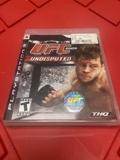 UFC 2009 Undisputed Sony PlayStation 3 PS3 Fighting Sports Multiplayer
