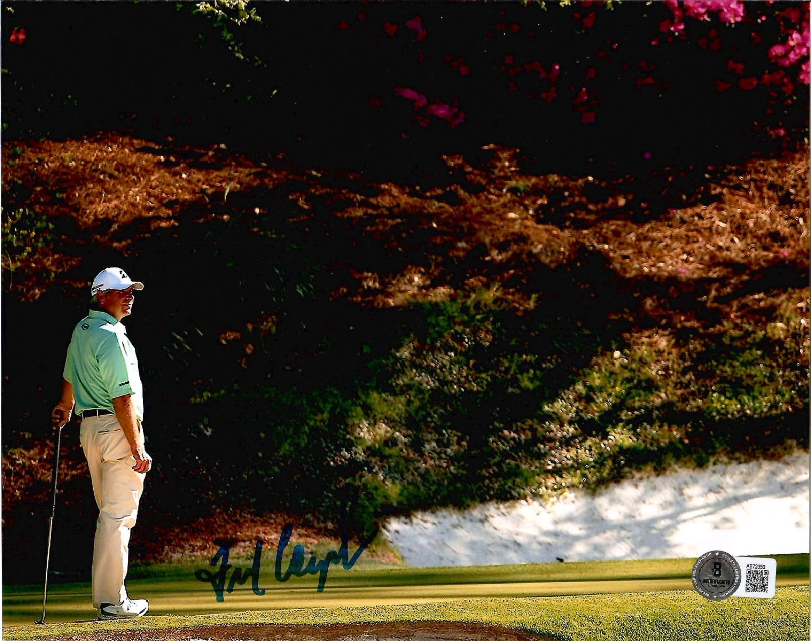 Fred Couples Autographed Signed HAND 8x10 COLOR PHOTO 1992 MASTERS CHAMPION BECKETT COA 