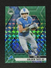 Golden Tate III 2025 Panini Mosaic Green No. 214 Detroit Lions