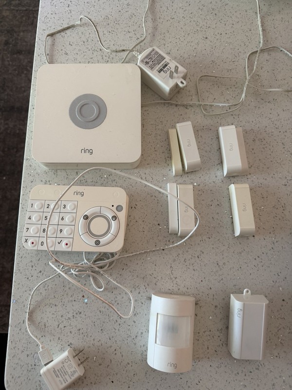 Ring Home Security System - Base Station, Keypad, Window Sensors, Motion Alarm