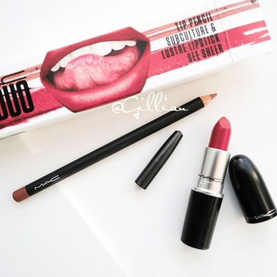MAC 2PCs Lip Pencil & Lipstick ~ Full Size Lip Duo ~ NEW ~ Choose Your Color ~