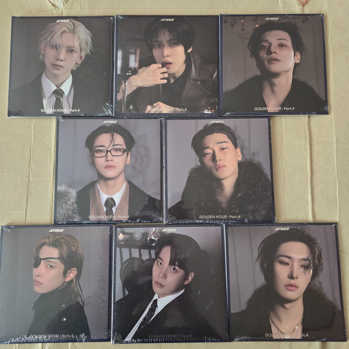 ATEEZ 13TH Mini Album GOLDEN HOUR ( PART.4 ) DIGIPACK Ver