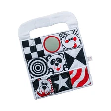 Reversible Car Activity Center Toy for Baby in Black, White and Red, Easy to ...