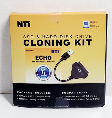 NTI Cloning Kit Version 6 SSD/HDD W/NTI Cloning Software ECHO Download Windows 