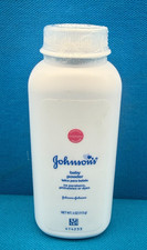 Discontinued Vintage Johnson Johnson's 4oz Hypoallergenic Baby Powder w Talc