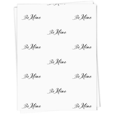 Geschenkpapier / Geschenkanhänger ''Be Mine'' (GI052980)