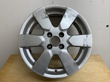1 x NISSAN MICRA K12 2002-2010 & NOTE 16" 6 SPOKE SILVER GENUINE OEM ALLOY WHEEL