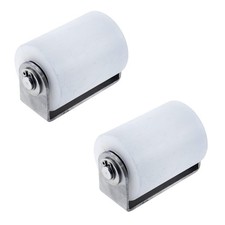 Slide Gate Guide Roller with Post Welded Bracket 2" Dia. Sliding Rolling Gate...