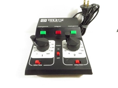 MRC Tech II  Dualpower 2800 Model Train Controller Transformer, Tested Works