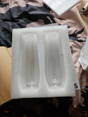 Sweese Double Walled Champagne Glasses
