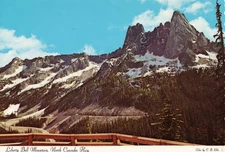 Postcard Liberty Bell Mountain North Cascades State Highway 1975 Washington Pass