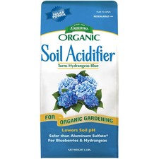 Espoma Organic Soil Acidifier – Lowers Soil pH and Turns Hydrangeas Blue, 6lbs 3.05 per gallon
