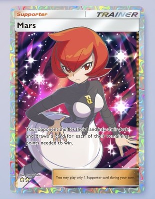 (FAST DELIVERY) Pokemon TCG Pocket - Mars - 2 Star   Trainer - Full Art - ENG