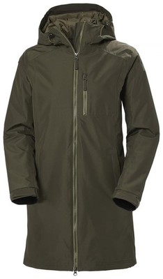 HH Helly Hansen Women Belfast Long Winter Jacket 62395 utility green Damen Winte