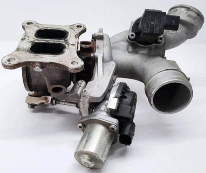 2015-2018 Volkswagen Jetta 1.8L Turbocharger with Exhaust Manifold - Image 2 of 4
