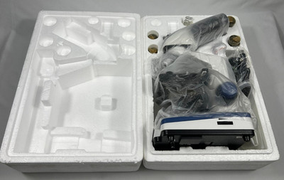 AmScope B120C 40X-2500X Binocular Microscope Mechanical Stage New Open Box