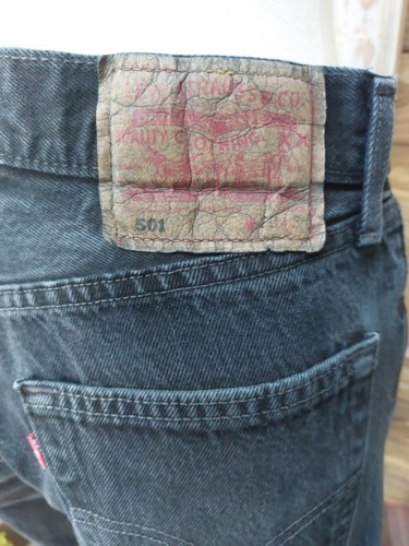 LEVI LEVIS 501 JEANS MENS DENIM VINTAGE GRADE A SIZE W28 L31 - Picture 4 of 9