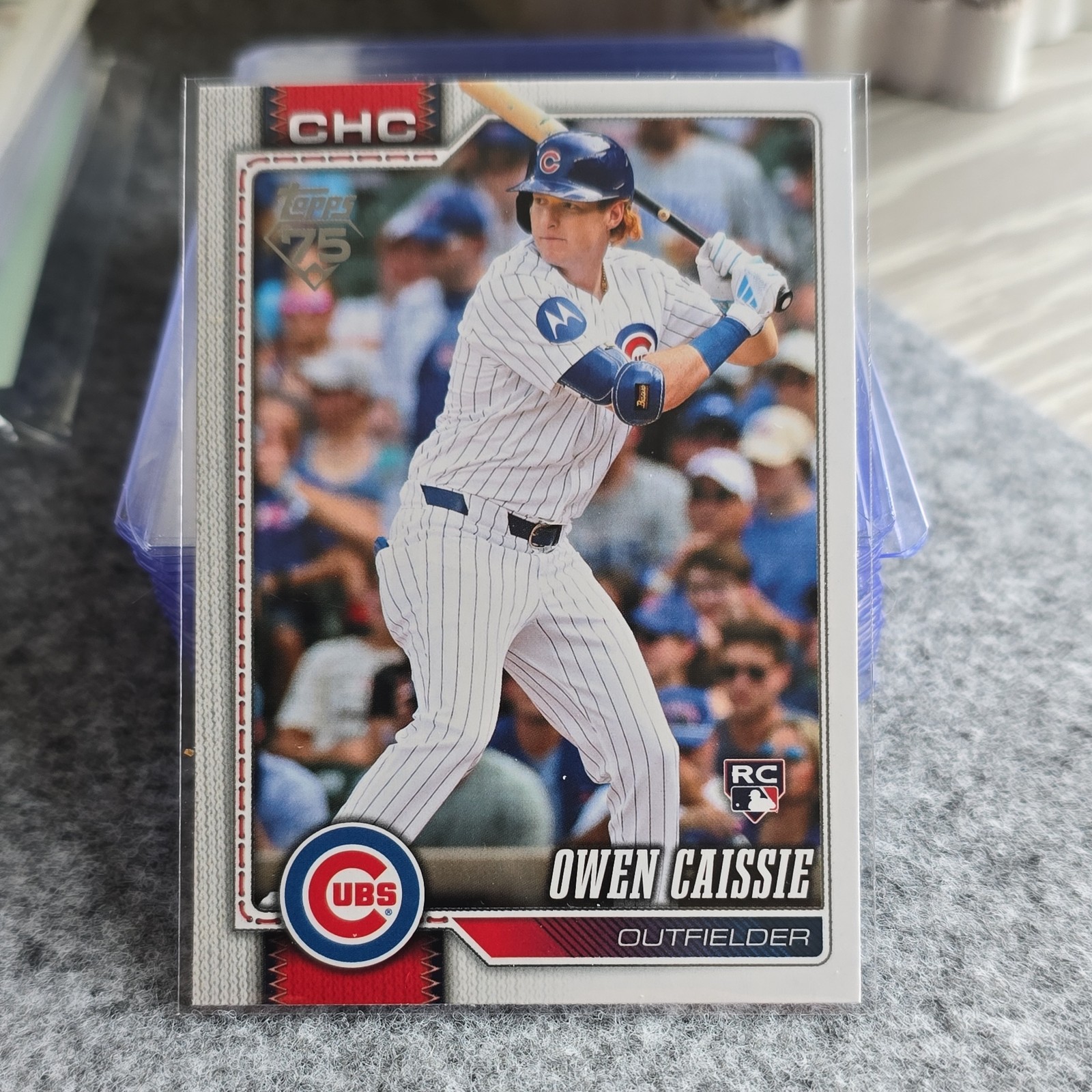 2026 Topps #233 Owen Caissie Holo Foil