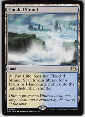 #ad MTG Flooded Strand Normal NM Modern Horizons 3 Magic 220 $16.49