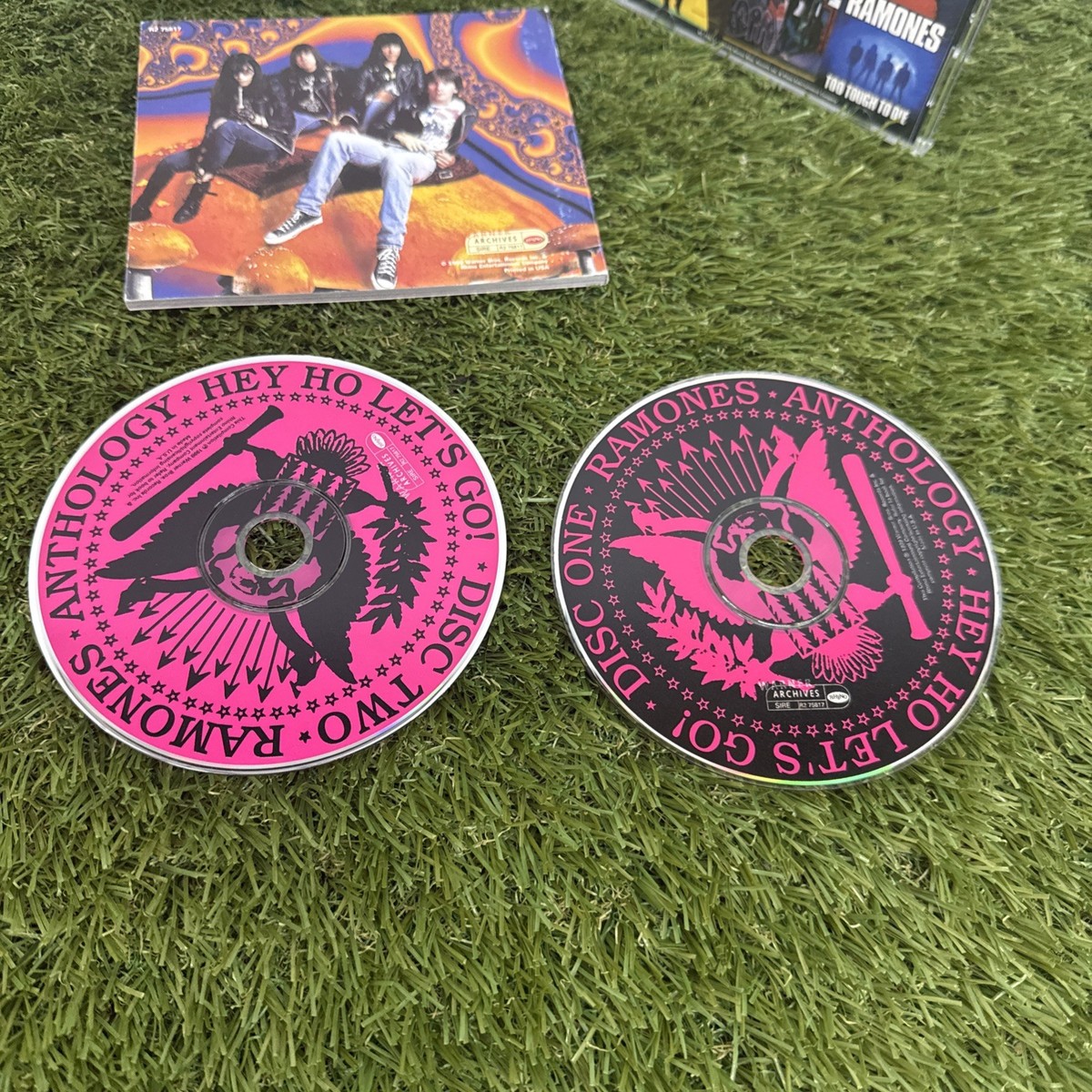 Hey! Ho! Let's Go Ramones Anthology By The Ramones 2 CD & Book