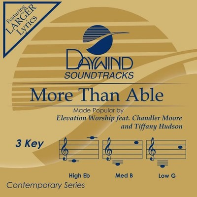 More Than Able - Elevation Worship - Accompaniment Track