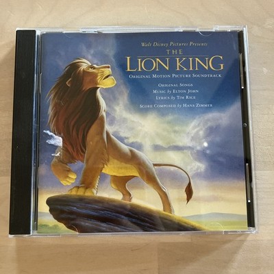 The Lion King Movie Soundtrack Hans Zimmer Complete 1994 Elton John