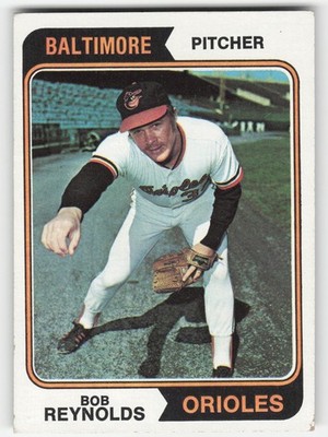 Bob Reynolds 1974 Topps #259 Baltimore Orioles Ex