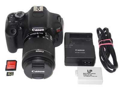 Canon EOS Rebel T3i 18MP DSLR Camera w/ MINT 18-55mm IS STM Lens SD Kit Bundle!