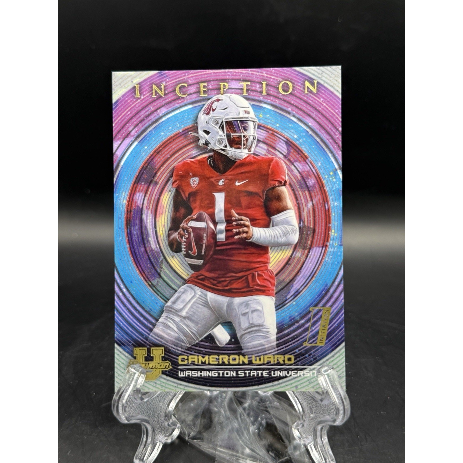 2022-23 Bowman Inception University - Cameron Ward #46 (RC) Rookie Washington