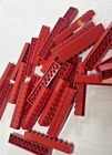 LEGO Red Brick 2 X 10 - Lot of 50 - Free Shipping