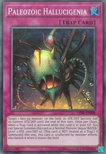 YuGiOh Paleozoic Hallucigenia OP06-EN008 Super Rare Englisch Excellent unl.