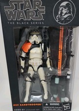 Hasbro Star Wars The Black Series  03 Sandtrooper Action Figure New Sealed