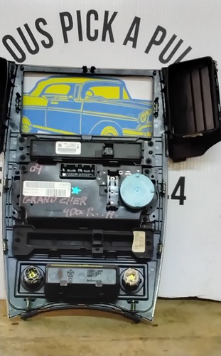 2008-2010 JEEP GRAND CHEROKEE HEATER AC CLIMATE CONTROL SWITCH &BEZEL OEM PART - Foto 16 di 24