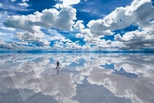 EPOCH 1500 Small Piece Jigsaw Puzzle Salar de Uyuni - Bolivia (50x75cm) 15-